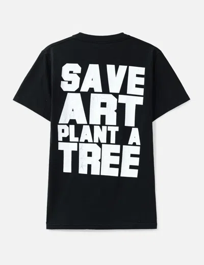 Vintage Save Art Plant Tree T-shirt In Multi