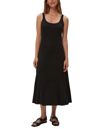 Michael Stars Sofia Square Neck Dress In Black