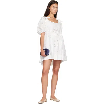 Sandy Liang Navy Smol Pouch In Multi
