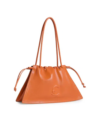 Coccinelle Dulse Medium Leather Bag In Sand