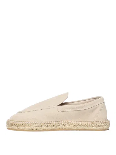Eleventy Leather Espadrilles In Multi