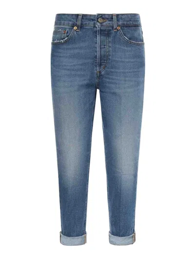 Dondup Koons Stretch Denim Jeans In Multi