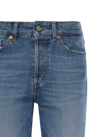 Dondup Koons Stretch Denim Jeans In Multi