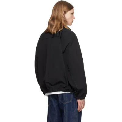 Helmut Lang Black Track Jacket In Black
