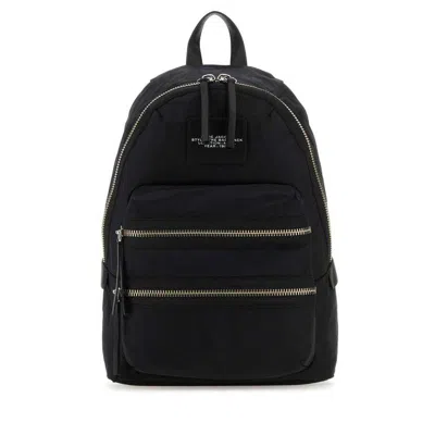 Marc Jacobs Black Nylon The Biker Large Backpack In Black