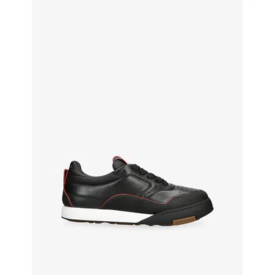 Givenchy Leather Yard Sneakers In Black