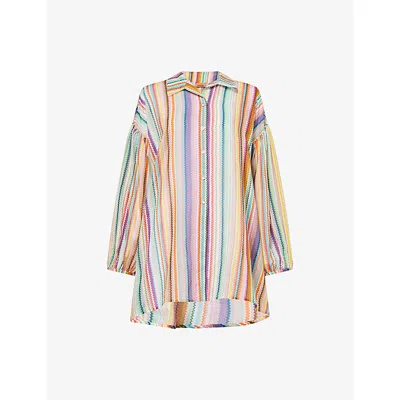Missoni Zigzag-pattern Shirt In Multi
