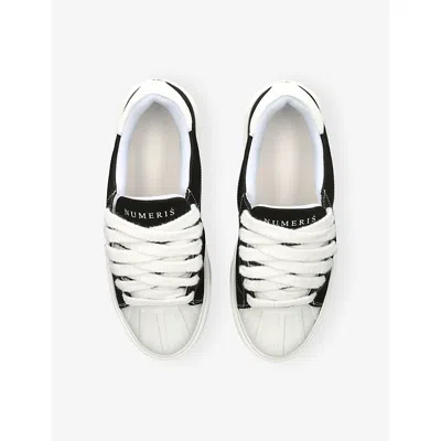 Numeris Mens  Eclipse Suede Trainers In Black