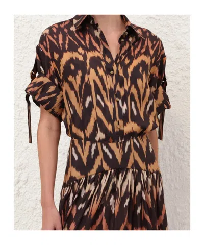 Zimmermann Printed Shirt In Multi