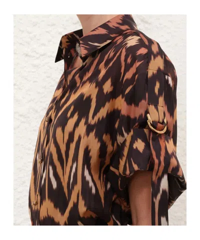 Zimmermann Printed Shirt In Multi
