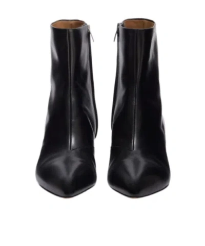 Jil Sander Arc Ankle Boot In Black
