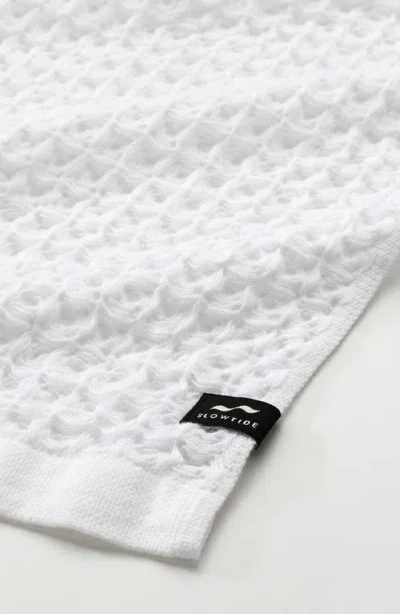 Slowtide Guild 4-piece Towel Set In White