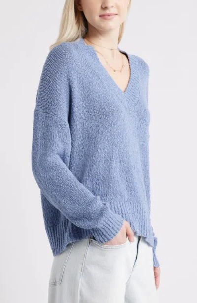 Bp. Oversize V-neck Sweater In Multi