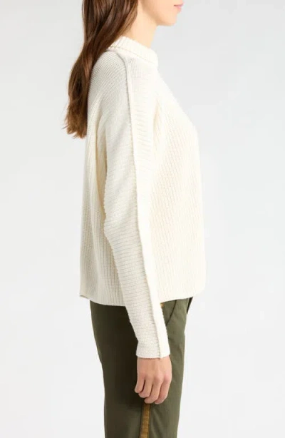 Frank & Eileen Montecito Turtleneck Sweater In White