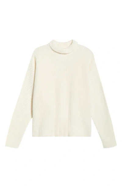 Frank & Eileen Montecito Turtleneck Sweater In White