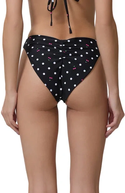 Afrm Rio V-cut Bikini Bottoms In Multi
