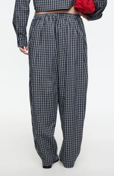 Lioness Aura Plaid Drawstring Pants In Multi