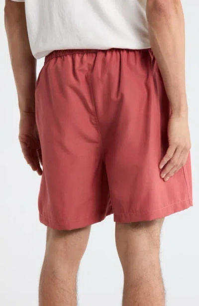 Mnml Mud Drawstring Shorts In Pink