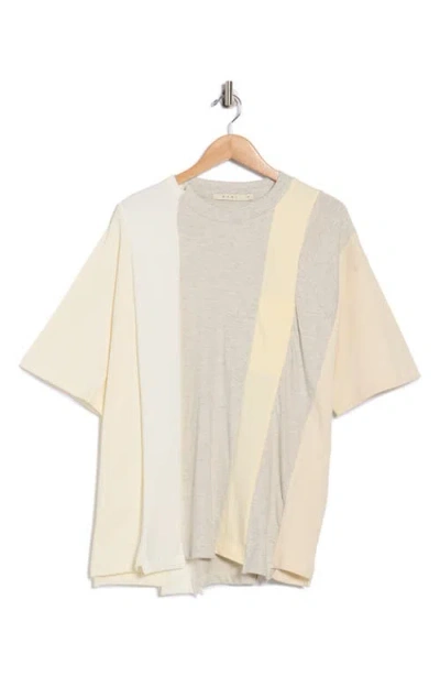 Mnml Multi Paneled T-shirt In Neutral