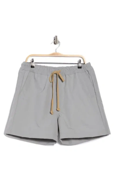 Mnml Weimar Drawstring Shorts In Gray