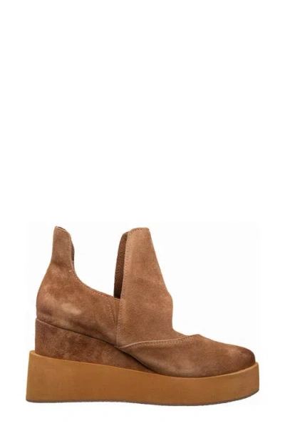 Antelope Unity Wedge Bootie In Brown