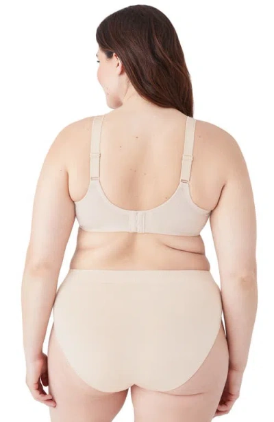 Wacoal Visual Effects Underwire Minimizer Bra In Neutral