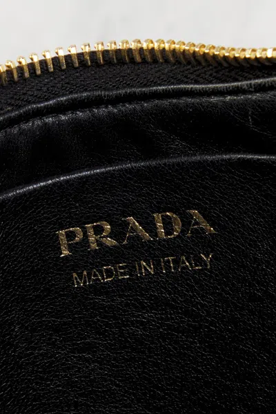 Pre-owned Prada Arque Shoulder Bag In Black