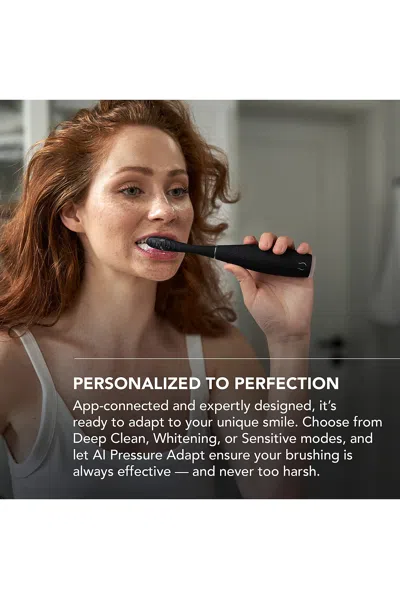 Foreo Issa 4 Plus Smart Hybrid Silicone Sonic Toothbrush In Black