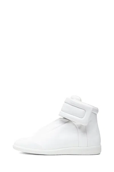 Maison Margiela Future Sneaker With Padded Ankle Strap For Men In White