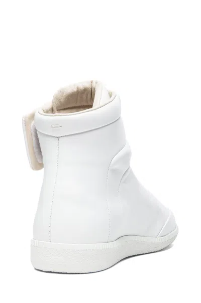 Maison Margiela Future Sneaker With Padded Ankle Strap For Men In White