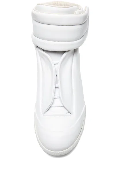 Maison Margiela Future Sneaker With Padded Ankle Strap For Men In White