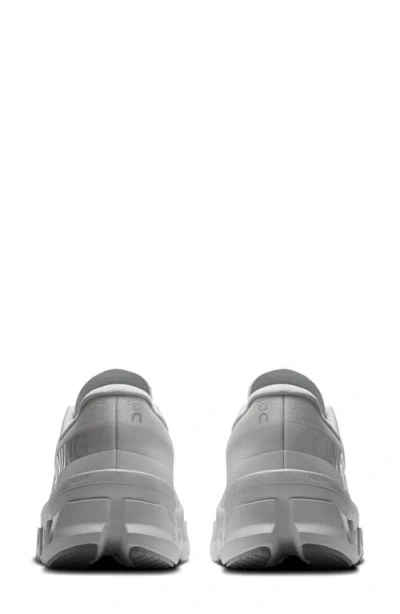 On Cloudmster 1 Sneakers With Hidden Eyelets And Advanced Cushiing In White