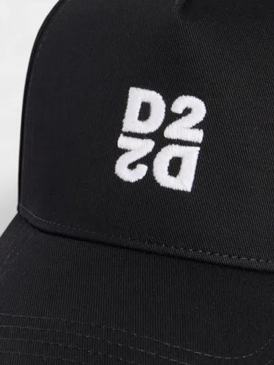Dsquared2 Dsquared Hat In Black