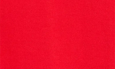 Givenchy Couture Seam Grosgrain Logo Patch T-shirt In Red