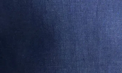 Untuckit Cameron Solid Wrinkle Resistant Linen Button-up Shirt In Blue
