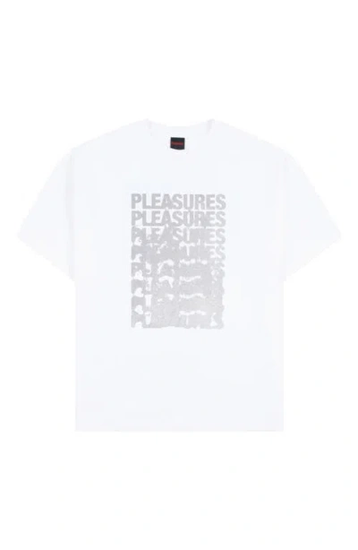 Pleasures Immolate Graphic T-shirt In White