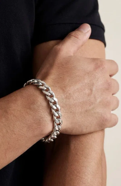 Mr Ettika Everyday Basic Bracelet In Silver