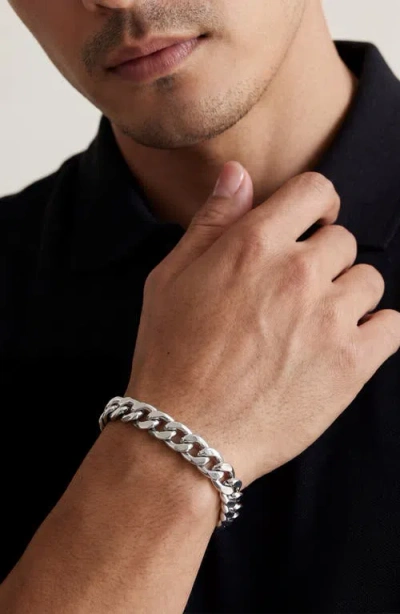 Mr Ettika Everyday Basic Bracelet In Silver