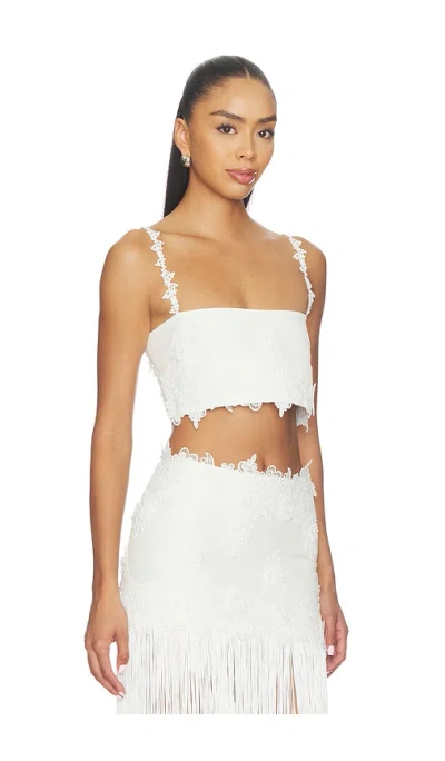 Retroféte Dextra Top In White