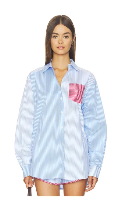 Solid & Striped The Avril Button Down In Multi