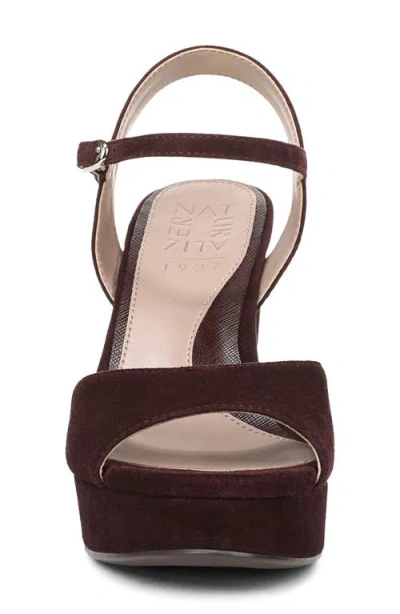 Naturalizer Marigold Ankle Strap Platform Sandal In Multi