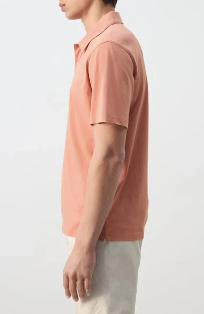 Mango Solid Cotton Piqué Polo In Multi