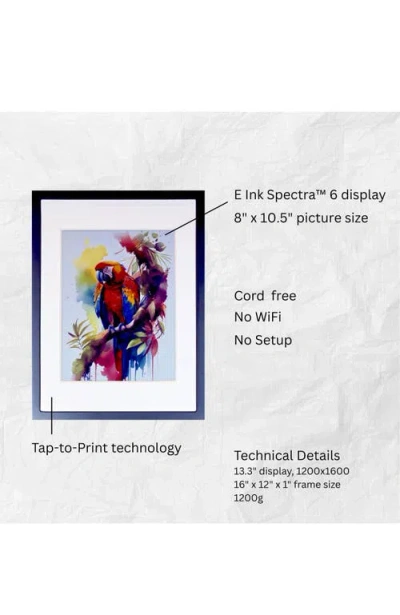 Reflection 13.3in Epaper Display Cordless E-ink Digital Photo Art Frame In Multi