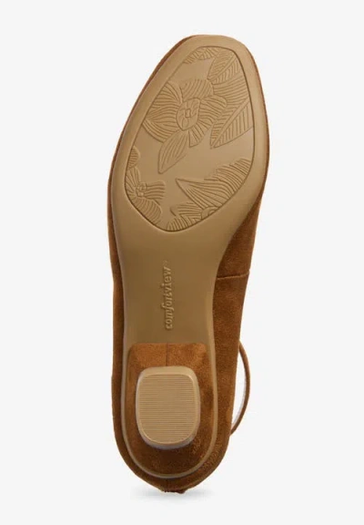 Comfortview The Pixie Pump In Brown