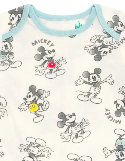 Disney Mickey Mouse One Piece Romper Set In Multi
