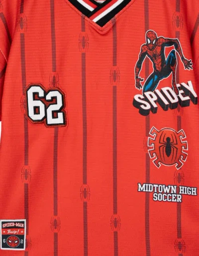 Marvel Spider-man Athletic Short Sleeve Tee In Red