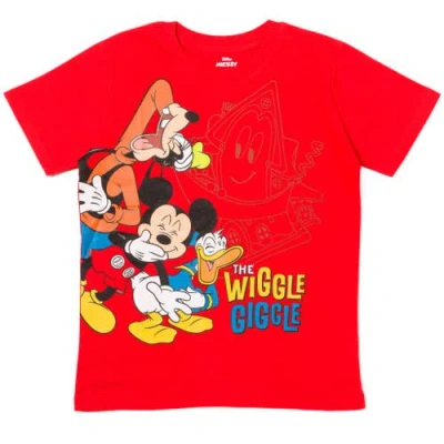 Disney Mickey Mouse 3-pack Short Sleeve T-shirts In Multi