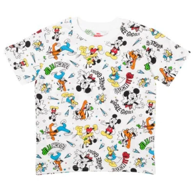 Disney Mickey Mouse 3-pack Short Sleeve T-shirts In Multi