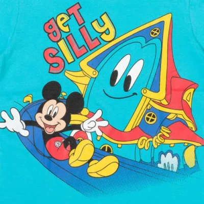 Disney Mickey Mouse 3-pack Short Sleeve T-shirts In Multi