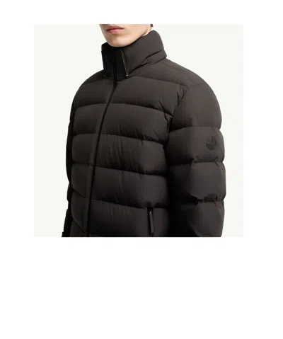 Moncler Arajoki Longue Saison Short Down Jacket In Black